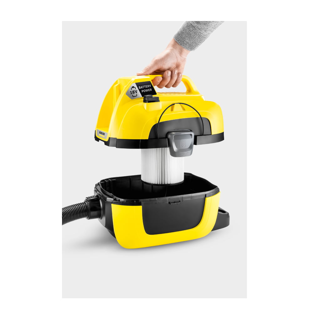 ΣΚΟΥΠΑ ΥΓΡΗΣ ΚΑΙ ΞΗΡΗΣ ΑΝΑΡΡΟΦΗΣΗΣ ΜΠΑΤΑΡΙΑΣ WD 1 COMPACT ΒATTERY ΑΝΕΥ ΜΠΑΤ+ΦΟΡΤ.(ΧΕΙΡΟΣ) WD 1 COMPACT