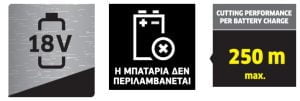 ΨΑΛΙΔΙ ΜΠΟΡΝΤΟΥΡΑΣ ΜΕ ΚΟΝΤΑΡΙ ΜΠΑΤΑΡΙΑΣ PHG 18-45