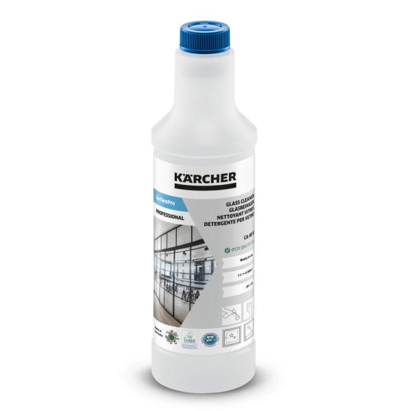 ΚΑΘΑΡΙΣΤΙΚΟ ΤΖΑΜΙΩΝ CA 40 R-0,5L, KARCHER Τεχνικά στοιχεία Διάσταση συκευασίας (l) 0,5 Μονάδα συσκευασίας (Τεμάχιο(α)) 12 pH 7 Βάρος (kg) 0,5 Βάρος συμπεριλαμβανόμενη η συσκευασία (kg) 0,6 Διαστάσεις (L × W × H) (mm) 65 x 65 x 223