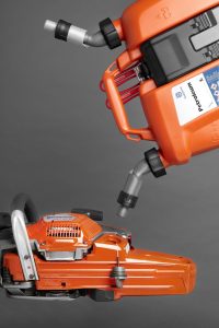 ΔΟΧΕΙΟ COMBI HUSQVARNA 5lt-2,5lt Προστασία από υπερπλήρωση