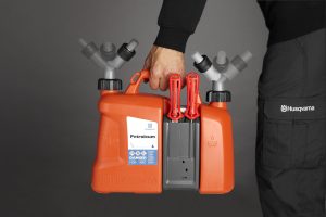 ΔΟΧΕΙΟ COMBI HUSQVARNA 5lt-2,5lt Ενσωματωμένο κουτί εργαλείων