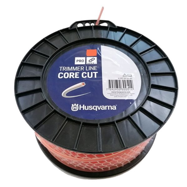 ΜEΣΙΝΕΖΑ HUSQVARNA CORECUT 4mm-80m ΔΙΑΦΑΝΕΣ ΠΟΡΤΟΚΑΛΙ 597669250