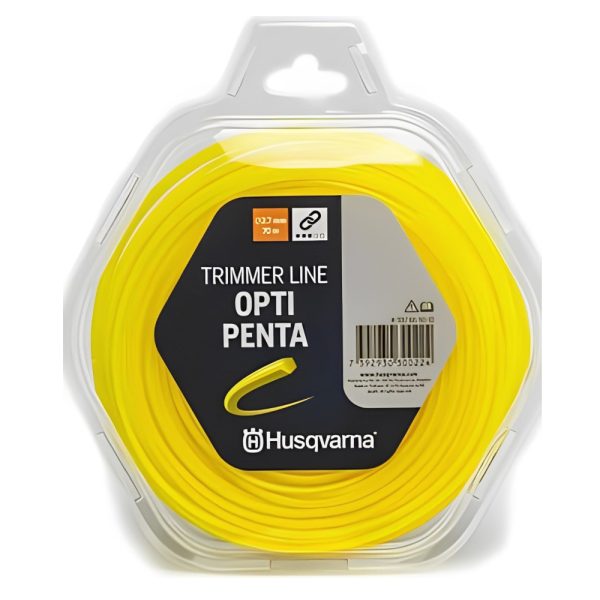 ΜΕΣΙΝΕΖΑ HUSQVARNA OPTI PENTA 2,7ΜΜ/70Μ ΠΕΝΤΑΓΩΝΗ ΚΙΤΡΙΝΗ 597669010