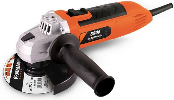 ΓΩΝΙΑΚΟΣ ΤΡΟΧΟΣ KRAUSMANN 125MM/900W (8506) 8506