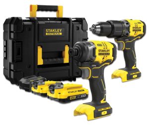 ΣΕΤ 2ΤΕΜ ΔΡΑΠΑΝΟΚΑΤΣΑΒΙΔΟ ΚΡΟΥΣΤΙΚΟ & ΠΑΛΜΙΚΟ ΚΑΤΣΑΒΙΔΙ STANLEY V20-18V SFMD715 ΚΑΙ SFMCF810