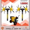 ΠΑΚΕΤΟ ΕΛΑΙΟΡΑΒΔΙΣΤΙΚΟΥ (2) ASTERAS CF 4X4 CARBON ΚΟΝΤΑΡΙ ΜΕ ΓΕΝΝΗΤΡΙΑ 70ΑΗ 2ASCFC4X4.G70