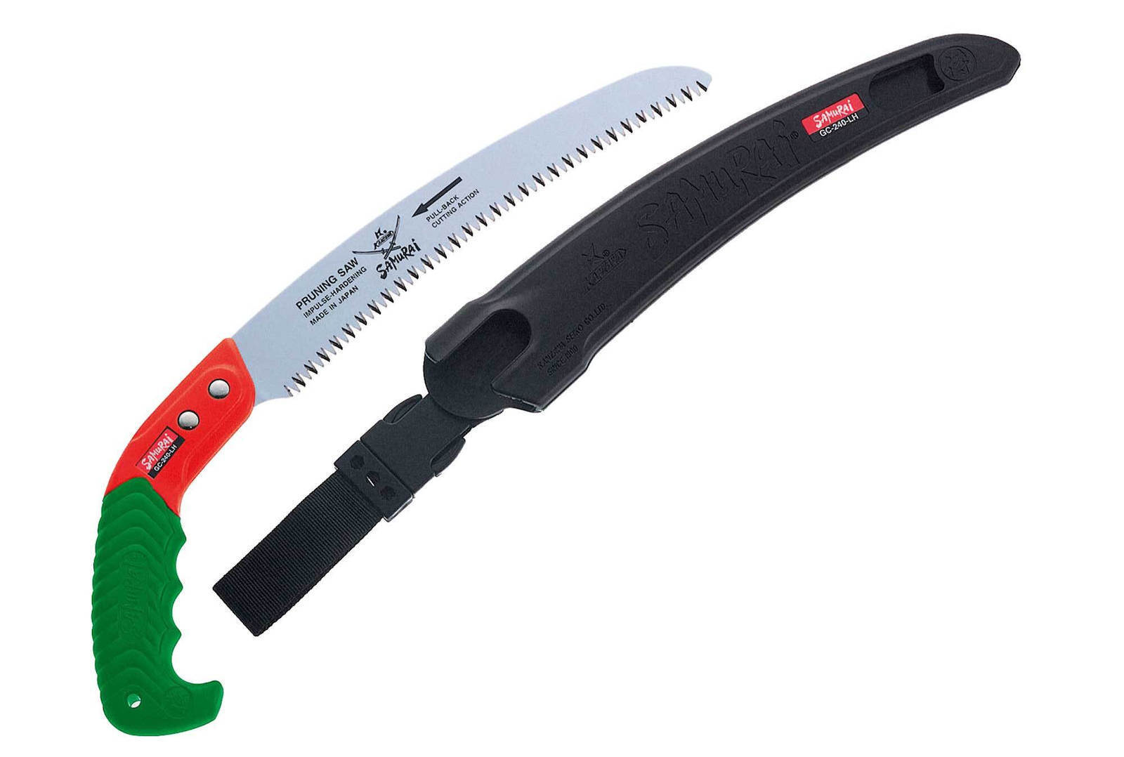 ΧΕΙΡΟΠΡΙΟΝΟ SAMURAI GC-240-LHG ΜΕ ΚΥΡΤΗ ΛΑΜΑ ΤΡΙΠΛΗΣ ΟΔΟΝΤΩΣΗΣ 240MM