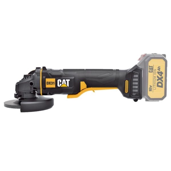 ΓΩΝΙΑΚΟΣ ΤΡΟΧΟΣ ΜΠΑΤΑΡΙΑΣ CAT 125mm DX314B COMBO-13 + ΔΩΡΟ ΚΑΣΕΤΙΝΑ + 2 ΜΠΑΤΑΡΙΕΣ 4.0Ah ΜΕ ΔΙΠΛΟ ΦΟΡΤΙΣΤΗ DXK900 Cat-gwniakos-troxos-2