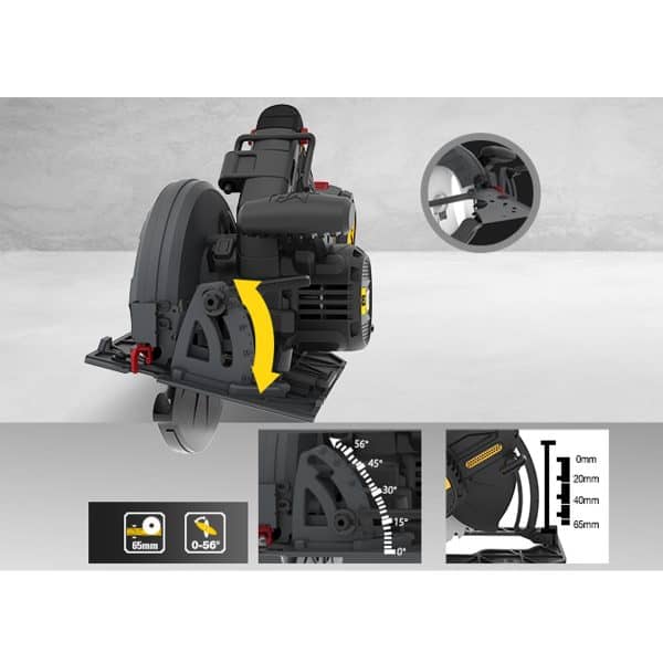 ΔΙΣΚΟΠΡΙΟΝΟ CAT SOLO DX53B BRUSHLESS 185ΜΜ 18V 05-7359-3