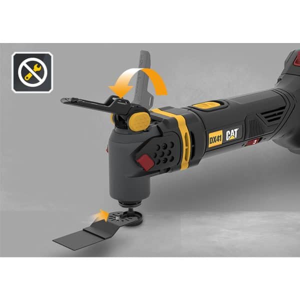 ΠΟΛΥΕΡΓΑΛΕΙΟ CAT SOLO DX41B BRUSHLESS SDS 18V ME 14 ΛΑΜΕΣ 05-9878-3