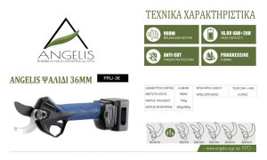 ΨΑΛΙΔΙ ΜΠΑΤΑΡΙΑΣ ANGELIS PRU36