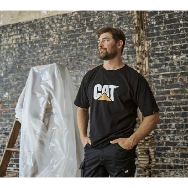 ΜΠΛΟΥΖΑΚΙ ΚΟΝΤΟΜΑΝΙΚΟ ΜΑΥΡΟ TM LOGO CAT S 1510305 05-9375-5