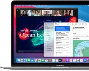 MACBOOK AIR Apple 13" M1 Chip8-core CPU16-core Neural Engine7-core GPU8GB unified 256GB SSD
