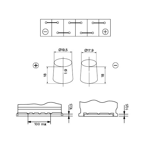 ΜΠΑΤΑΡΙΑ S4 60AH 540Α 0092S40040 242Χ175Χ175 ΧΑΜΗΛΗ BOSCH 0092S40040-6