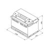 ΜΠΑΤΑΡΙΑ 72ΑΗ 680Α 0092S40070 278Χ175Χ175 BOSCH 0092S40070-6