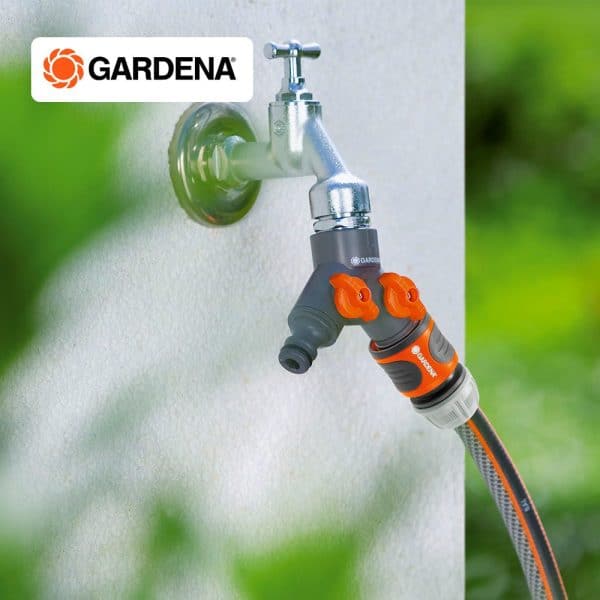 ΔΙΑΚΛΑΔΩΤΗΣ ΝΕΡΟΥ ΔΙΠΛΟΣ GARDENA 26,5ΜΜ 00938-20-2