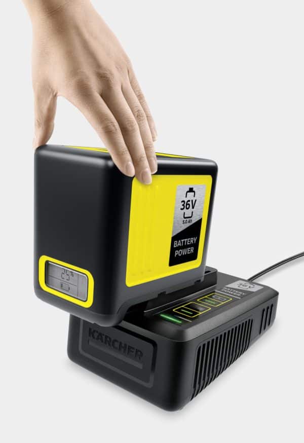 ΜΠΑΤΑΡΙΑ & ΤΑΧΥΦΟΡΤΙΣΤΗΣ ΣΕΤ 36V/5AH KARCHER Starter Kit 24450650-1