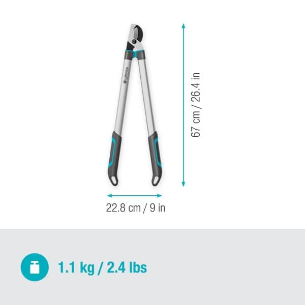 ΚΛΑΔΕΥΤΗΡΙ ΜΑΚΡΙΩΝ ΧΕΙΡΟΛΑΒΩΝ GARDENA EASYCUT L 12031-20 CU-436231