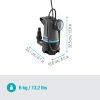 ΑΝΤΛΙΑ ΑΠΟΣΤΡΑΓΓΙΣΗΣ GARDENA 20000 BASIC ΓΙΑ ΑΚΑΘΑΡΤΑ ΝΕΡΑ LN-459502