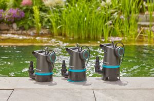 ΑΝΤΛΙΑ ΑΠΟΣΤΡΑΓΓΙΣΗΣ GARDENA 20000 BASIC ΓΙΑ ΑΚΑΘΑΡΤΑ ΝΕΡΑ