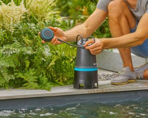 ΑΝΤΛΙΑ ΑΠΟΣΤΡΑΓΓΙΣΗΣ GARDENA 20000 BASIC ΓΙΑ ΑΚΑΘΑΡΤΑ ΝΕΡΑ