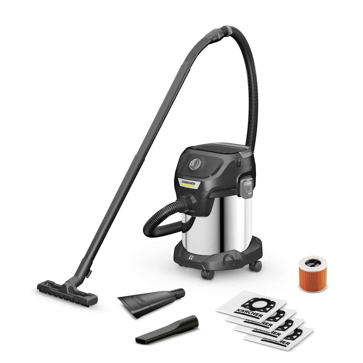 ΣΚΟΥΠΑ ΥΓΡΗΣ & ΞΗΡΗΣ ΑΝΑΡΡΟΦΗΣΗΣ KARCHER KWD3 S V-17/4/20 Anniversary Ed d1