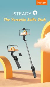 Hohem iSteady Q Smart Selife Stick Tripod Gimbal for Smartphone (White)