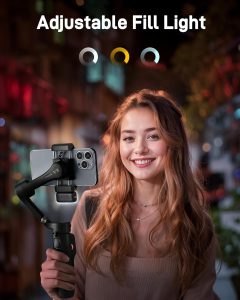 Hohem Gimbal iSteady V3 Foldable Smartphone Stabilizer (Black)