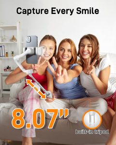 Hohem Gimbal iSteady V3 Foldable Smartphone Stabilizer (White)