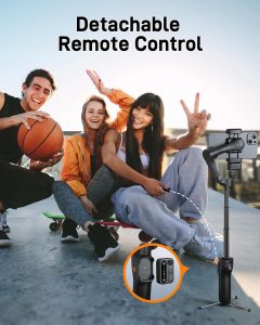 Hohem Gimbal iSteady V3 Foldable Smartphone Stabilizer (Black)