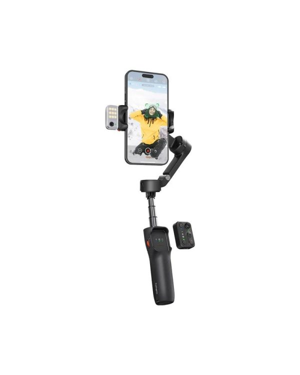 Hohem Gimbal iSteady V3 Foldable Smartphone Stabilizer (Black) hohem-isteady-v3-foldable-smartphone-gimbal-stabilizer (7)