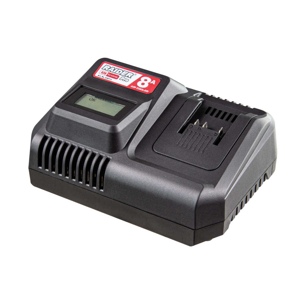 RAIDER R20 Φορτιστής 8A με σύστημα ψύξης 039713 039713
