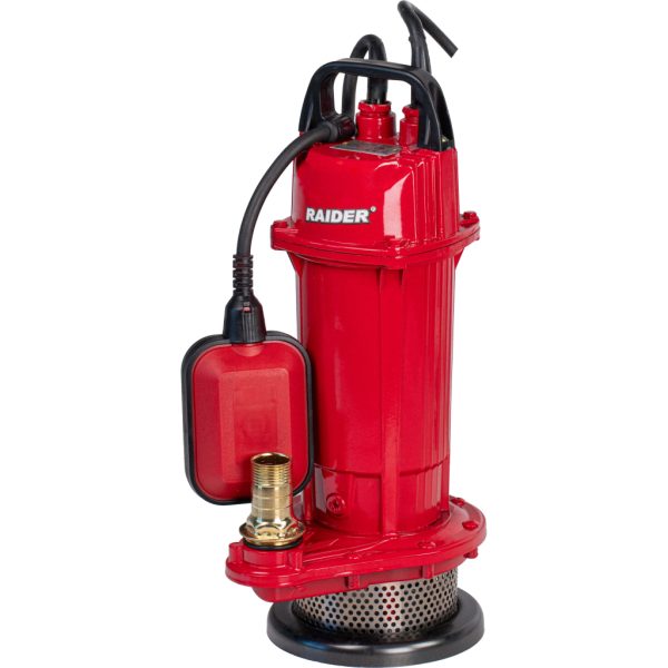 RAIDER Αντλία υποβρύχια καθαρών υδατων RD-CAWP50 370W 1″max 34L/min 14m 8m 070157 070157