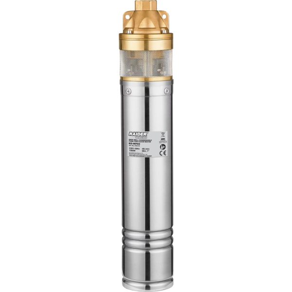 RAIDER Αντλία γεωτρήσεων ομβρίων RD-WP69 1500W 1″ 40L/min 99m 070176 070176