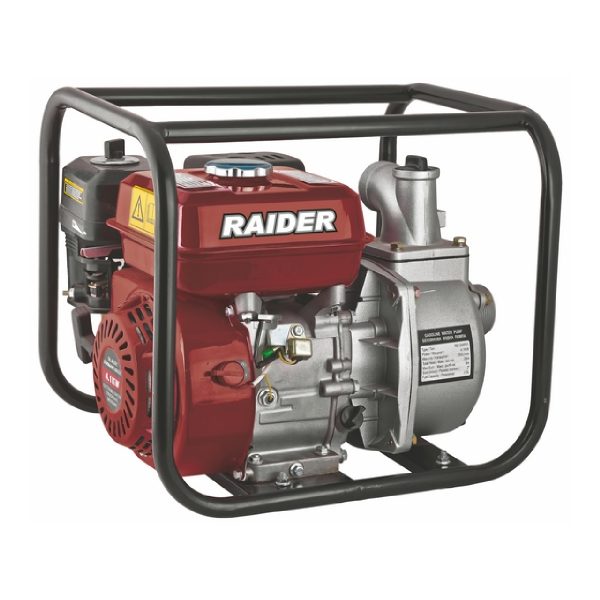 RAIDER Αντλία βενζινοκίνητη 4T 2″Χ2″ RD-GWP01 4,1kW 079906 079906