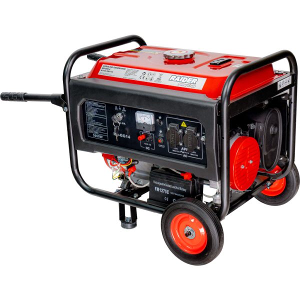 RAIDER Γεννήτρια βενζίνης τετράχρονη 3kW με μίζα RD-GG14 090112 090112