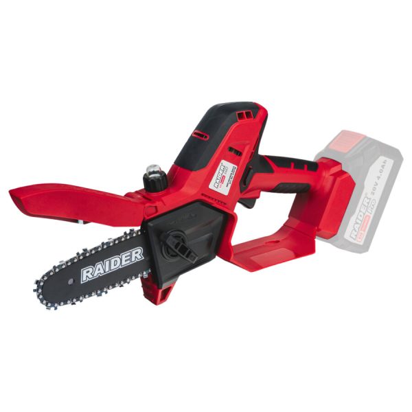 RAIDER R20 Solo Αλυσοπρίονο μπαταρίας 20V 2.13kg με λάμα 15cm RDP-KCCS20 075748 10-6207-1