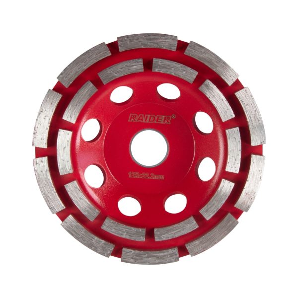 RAIDER Δίσκος λείανσης δομικών υλικών διαμαντέ 125mm 209933 10-6297