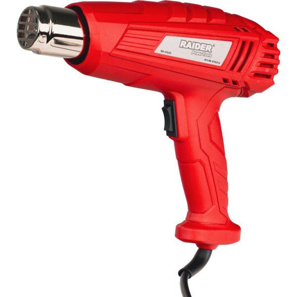 RAIDER Πιστόλι θερμού αέρα 2000W RD-HG25 074313 10-6318