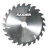RAIDER Δίσκος κοπής ξύλου Φ20/Φ185/24Δόντια 163128 163128