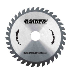 RAIDER Δίσκος κοπής ξύλου Φ20/Φ190/24Δόντια 163135