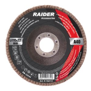 RAIDER Δίσκος φυλλαράκι Φ115 Α040 164112 RAIDER Δίσκος φυλλαράκι Φ115 Α040 164112
