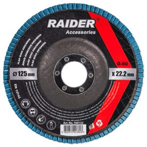 RAIDER Δίσκος φυλλαράκι Φ125 G60 164132 RAIDER Δίσκος φυλλαράκι Φ125 G60 164132