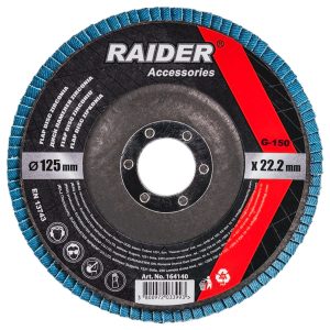 RAIDER Δίσκος φυλλαράκι Φ125 G150 164140 RAIDER Δίσκος φυλλαράκι Φ125 G150 164140