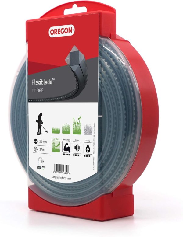 ΜΙΣΙΝΕΖΑ FLEXIBLADE 3MM 37M OREGON ΓΚΡΙ ΣΓΟΥΡΗ 111082E-2