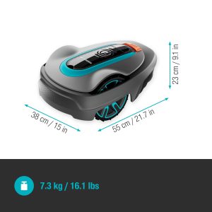 ΧΛΟΟΚΟΠΤΙΚΟ ΡΟΜΠΟΤΙΚΟ GARDENA SMART SET SILENO CITY 500 & ROUTER 19602-72