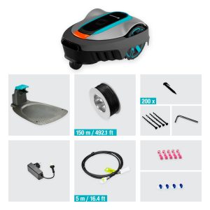 ΧΛΟΟΚΟΠΤΙΚΟ ΡΟΜΠΟΤΙΚΟ GARDENA SILENO CITY 250 15001-32