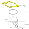 ΦΛΑΝΤΖΑ ΚΥΛΙΝΔΡΟΥ ΓΝΗΣΙΑ ΓΙΑ HUSQVARNA 545-550ΧΡ-CS2252 525315801-1