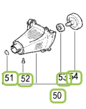 ΚΑΜΠΑΝΑ ΜΕ ΒΑΣΗ ΚΟΜΠΛΕ ΓΝΗΣΙΑ ΓΙΑ MCCULLOCH CABRIO 437B - CABRIO 467B - CABRIO 497L