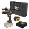 ΔΡΑΠΑΝΟΚΑΤΣΑΒΙΔΟ ΚΡΟΥΣΤΙΚΟ CAT DX13B ΚΑΣΕΤΙΝΑ+ΔΩΡΟ ΜΠΑΤΑΡΙΑ 4.0ah DXB4+ΦΟΡΤΙΣΤΗ 15Ah DXC15 02-4099